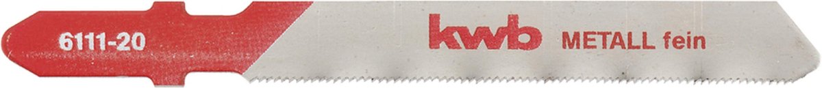 KWB Decoupeerzaagbladen - Metaal Fijn 6111-20