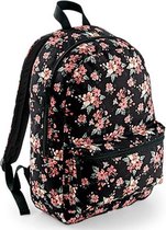 Bagbase Graphic backpack. Kleur Faded Floral