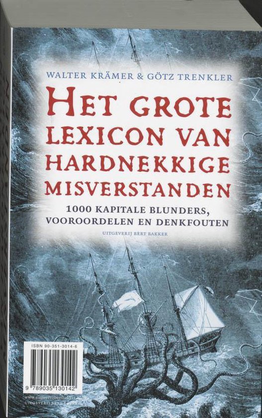 Grote Lexicon Van Hardnekkige Misverstanden