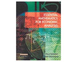 Omslag van Essential Mathematics for Economic Analysis
