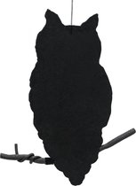Europalms - Halloween - Decoratie - Versiering - Accesoires - Silhouette Owl 62cm