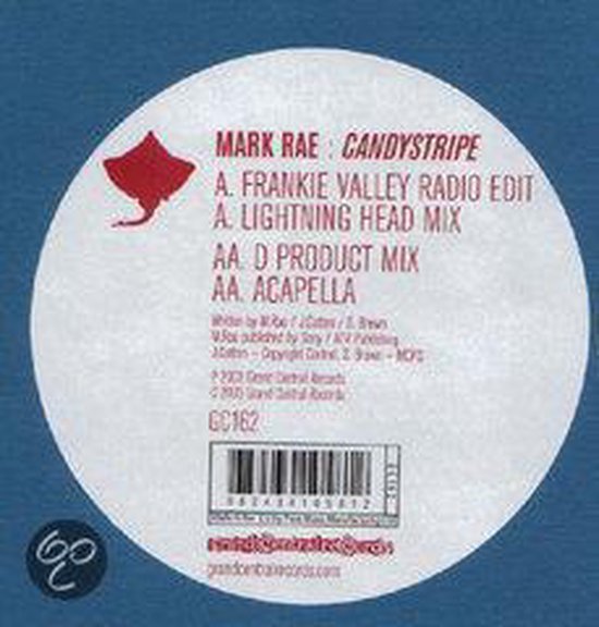 Candystripe, Mark Rae | Muziek | bol