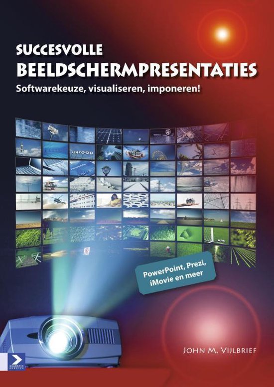 Cover van het boek 'Succesvolle beeldschermpresentaties softwarekeuze, vusualiseren, imponeren!'
