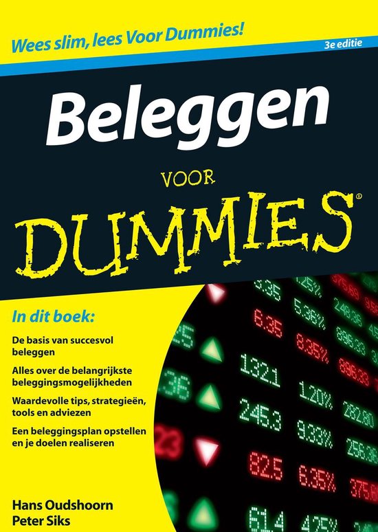 Cover van het boek 'Beleggen Voor Dummies' van Hans Oudshoorn