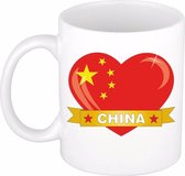 Hartje China mok / beker 300 ml