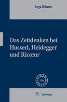 Phaenomenologica 196 - Das Zeitdenken bei Husserl, Heidegger und Ricoeur