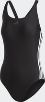 adidas Fit Suit 3S Dames Zwempak - Black/White - Maat 36