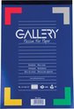 Gallery schrijfblok, ft A4, gelijnd, blok van 100 vel