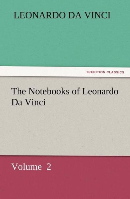 The Notebooks of Leonardo Da Vinci - cover