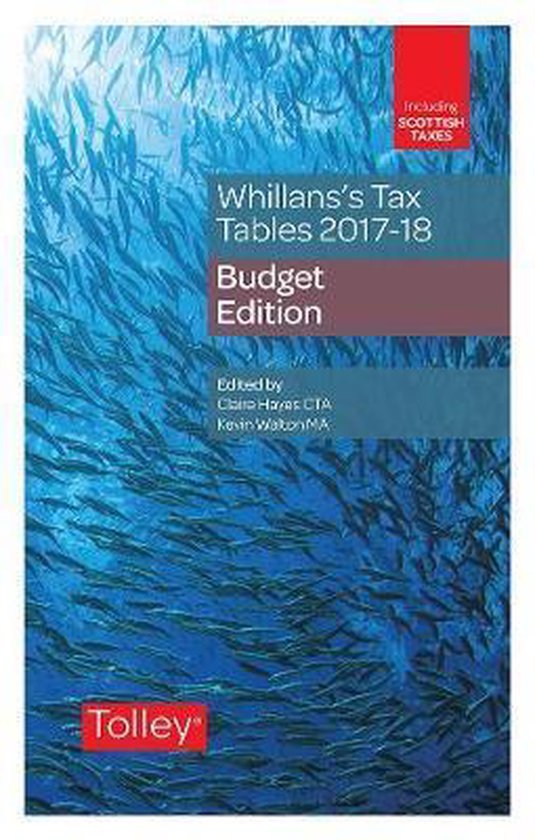 Whillans's Tax Tables - cover