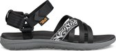 Teva Sanborn Dames Sandalen - zwart / grijs - Maat 39