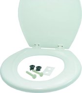 Jabsco 29127-1000 Siège de toilette avec couvercle pour cuvette de toilette standard