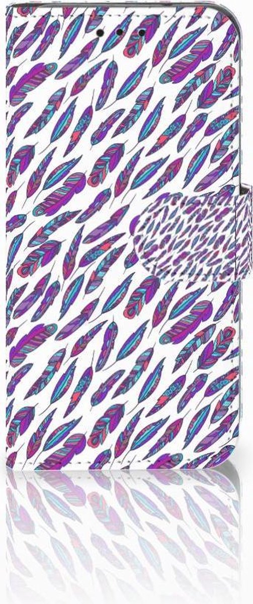 Samsung Galaxy S10e Telefoon Hoesje Feathers Color