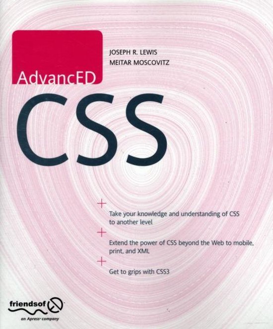 AdvancED CSS | 9781430219323 | Joe Lewis | Boeken | bol.com