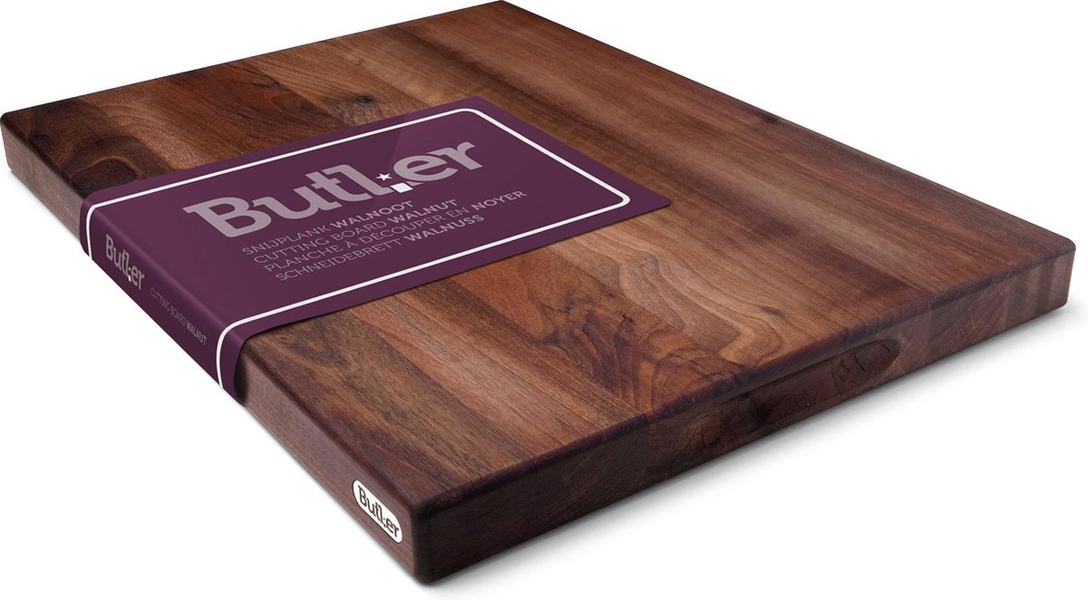 Butler Snijplank - Walnoot - 400x300x30mm