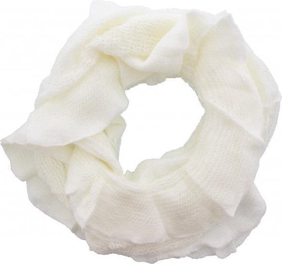 Fijn witte col sjaal | bol.com
