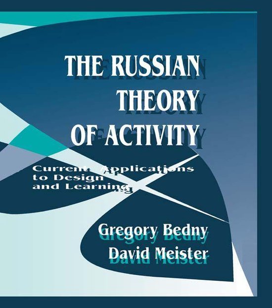 The Russian Theory of Activity - cover