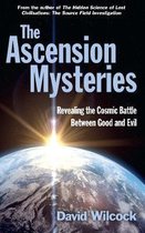 Boek 'The Ascension Mysteries' met David Wilcock als auteur. Cover toont de aarde met een zonsopgang.