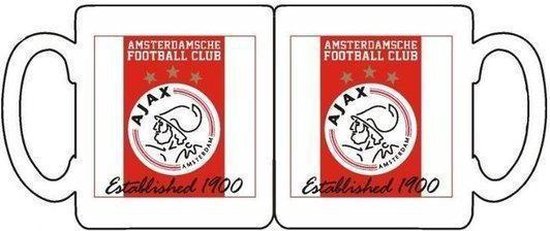 Ajax Mok wit/rood/wit est 1900