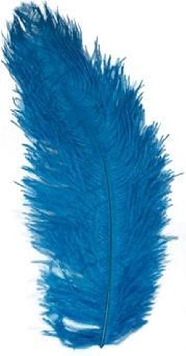 Blauwe Pieten struisveer 35 cm |