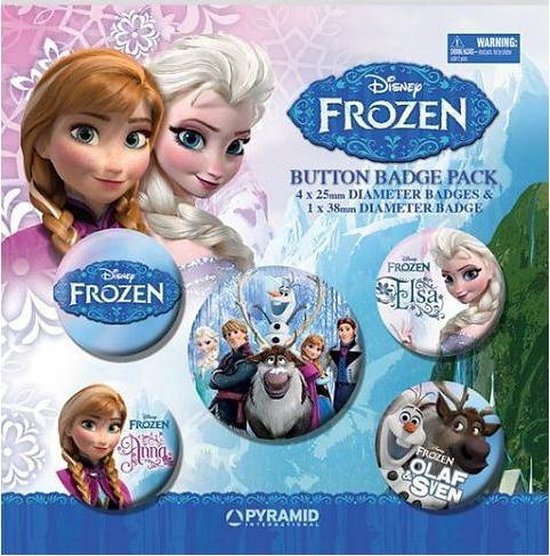 Frozen buttons 5 stuks | bol.com