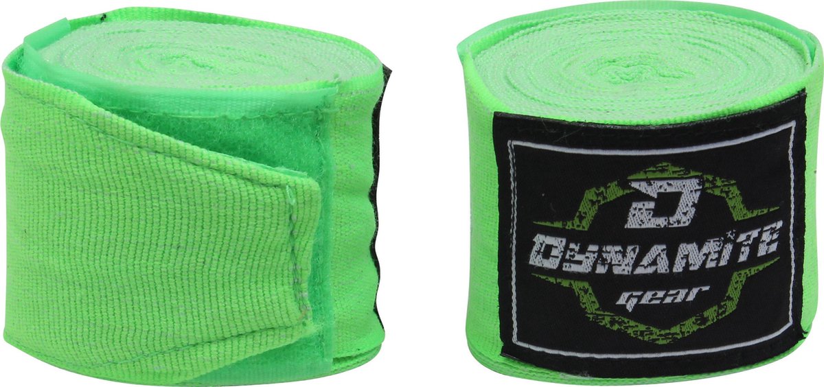 bandage boksen - Boxing Wraps - Boksbandages - Kickboks bandage - 350cm-450cm - Groen