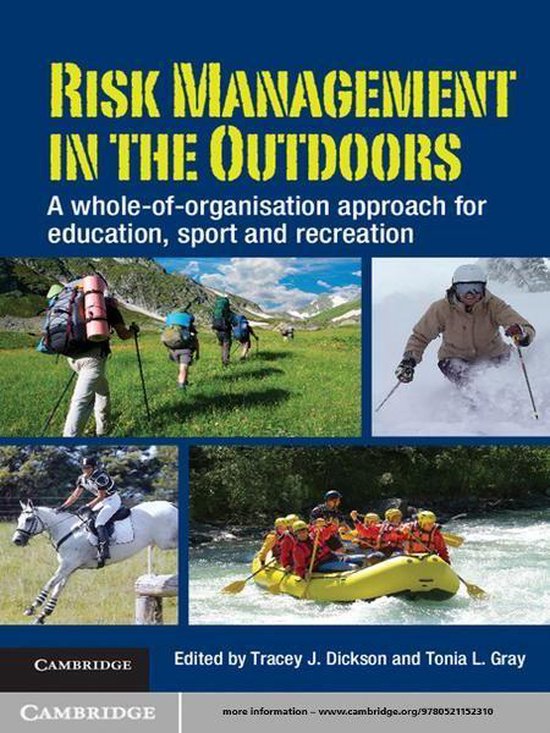 Risk Management in the Outdoors - cover