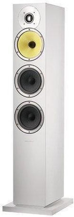 B&W CM8 Vloerstaande speaker - 5 jaar garantie, in de kleur wit | bol