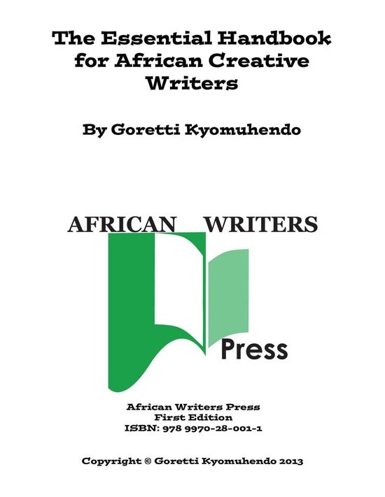 The Essential Handbook for African Creative Writers - cover