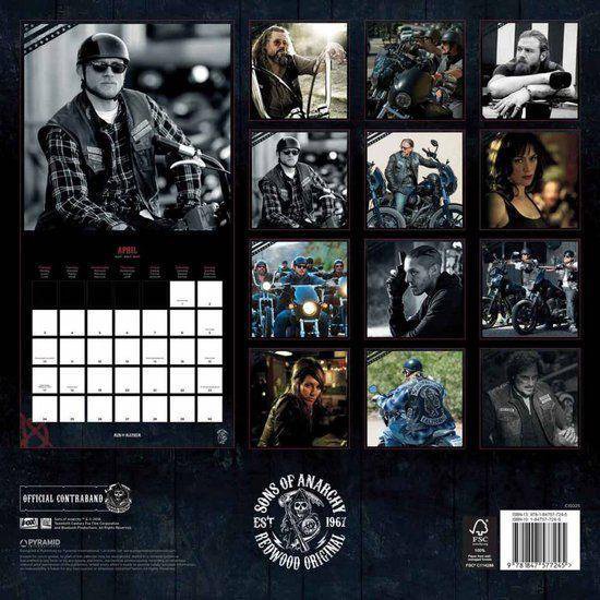 Sons Of Anarchy Kalender 2025 