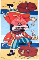 Strandponcho met Capuchon - Piraat