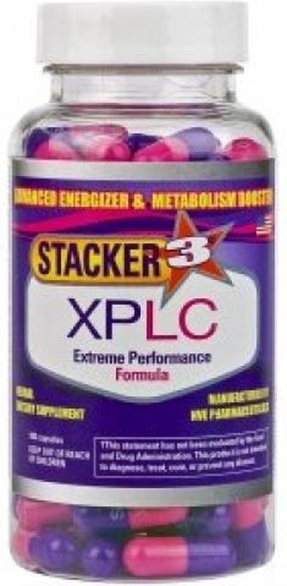 NVE PHARMACEUTICALS STACKER 3 PHARMACEUTICALS, XPLC 20 CAPS