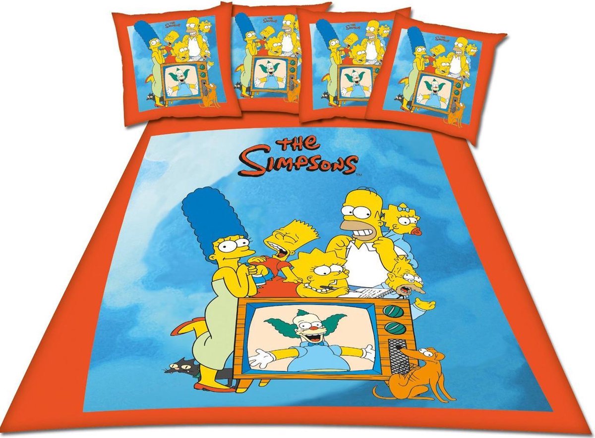 HEYBIG Simpsons Kinderbeddengoed met ritssluiting