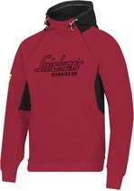 Snickers Sweatshirt Hoodie Chili Red - Zwart 2815-1604 M