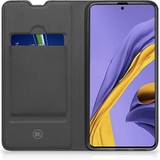 Coque Samsung Galaxy A51 avec Magnet Waves Rose