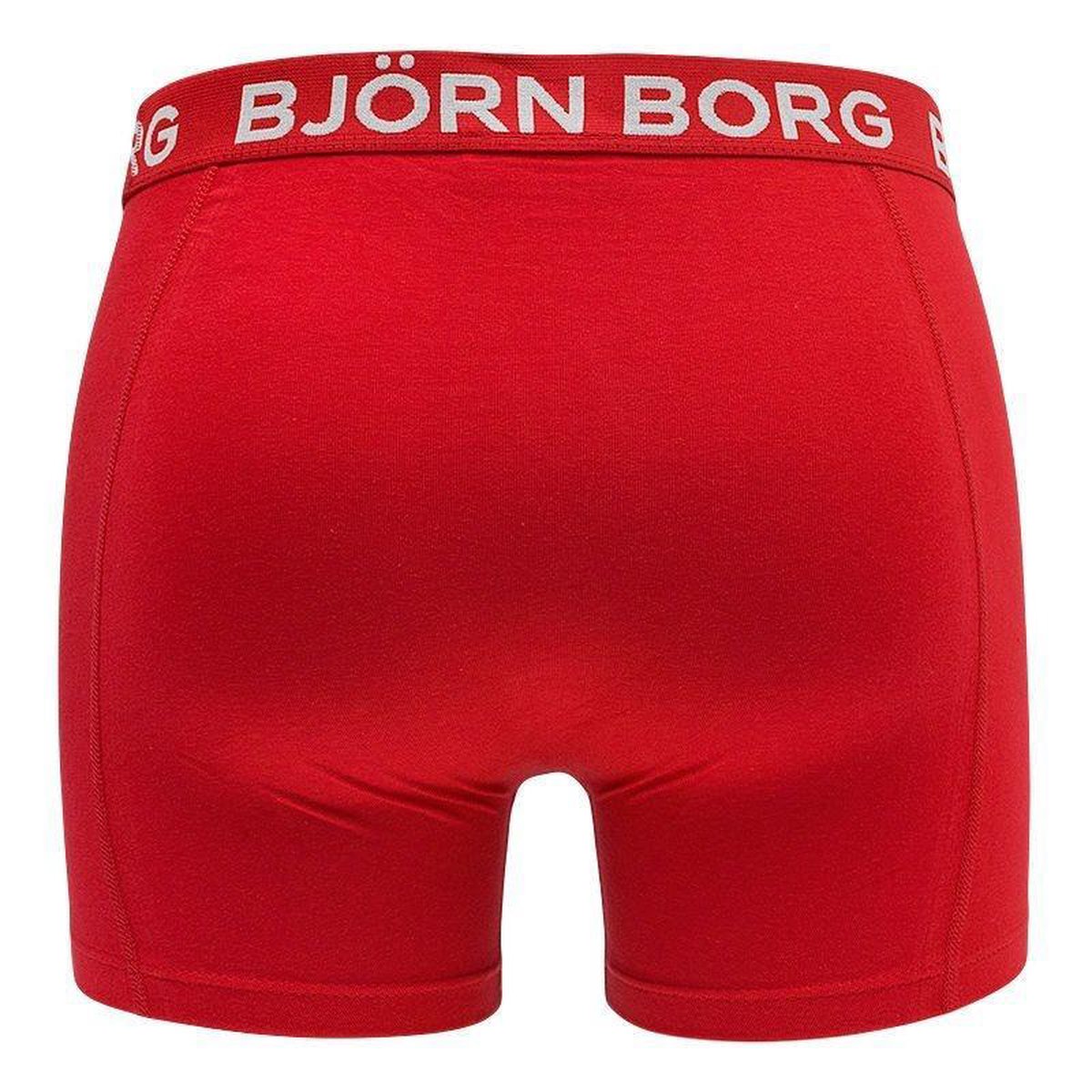 Bjorn Borg Boxershort - Heren - 1-Pack Noos Solids - Rood - Maat S | bol