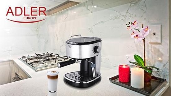 Adler AD4408 - Espresso machine - 15 bar