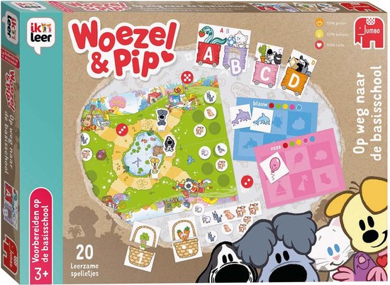 Thumbnail van een extra afbeelding van het spel Woezel & Pip Ik leer Op weg naar de Basisschool
