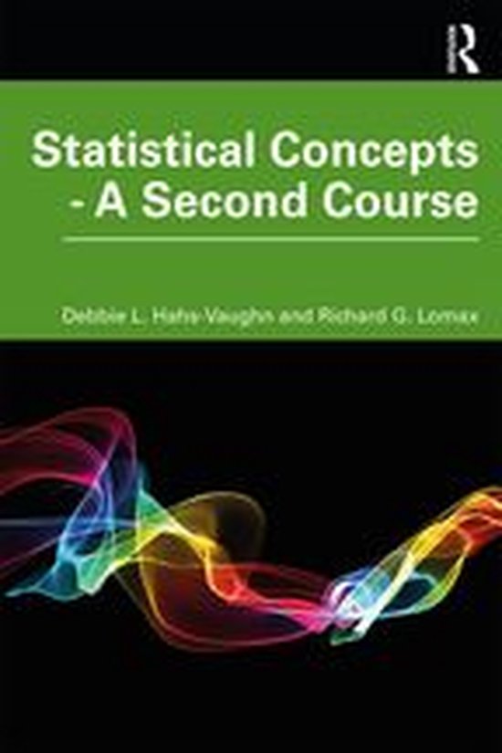 Statistical Concepts - A Second Course - cover