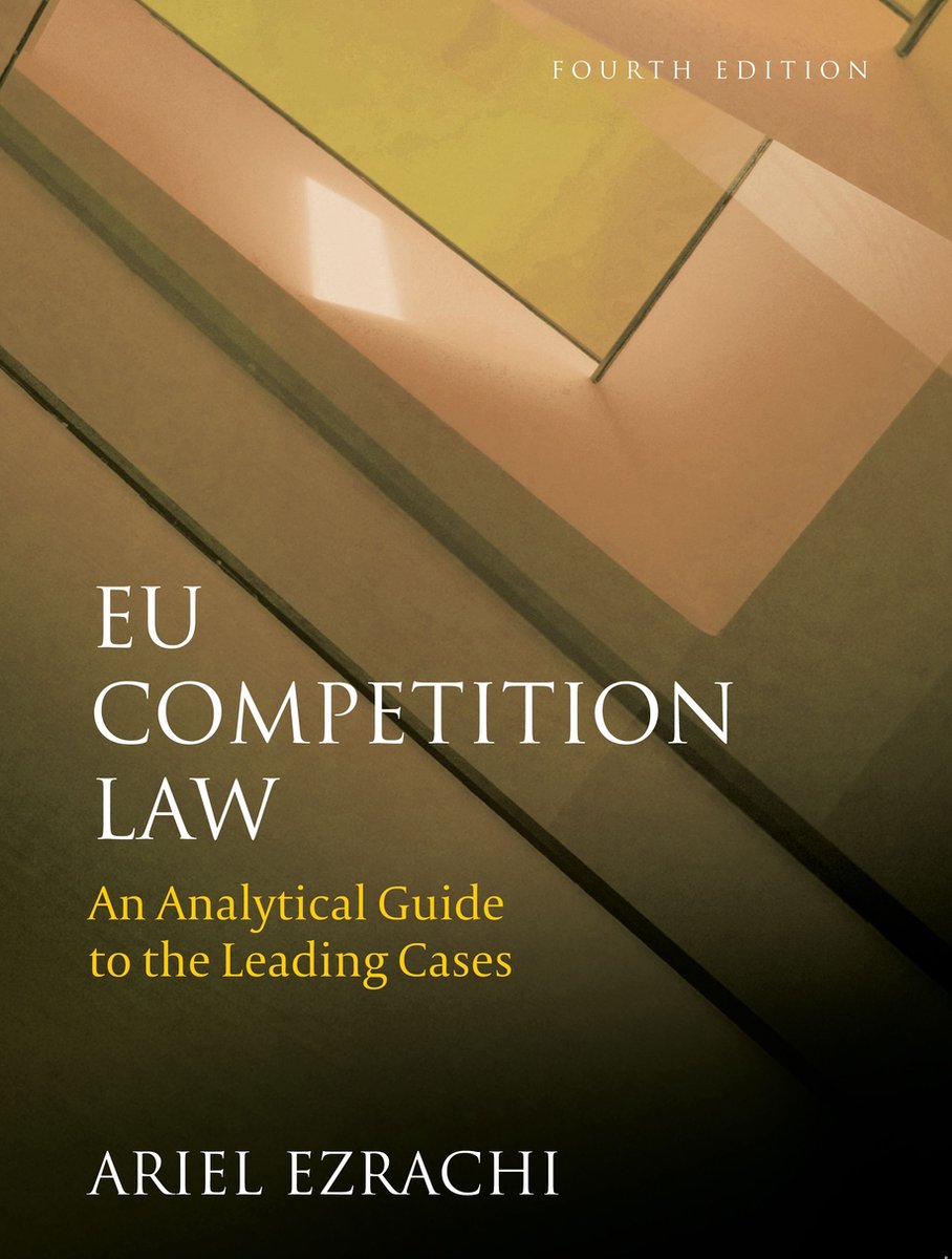 Eu Competition Law - Dr Ariel Ezrachi