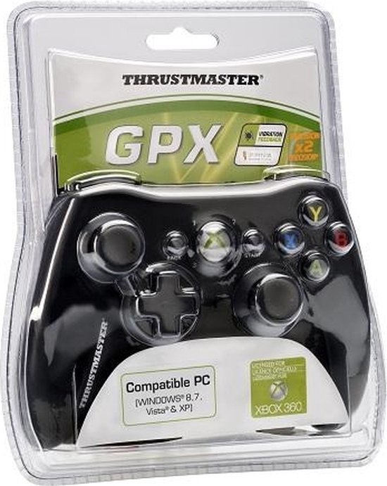 Thrustmaster GPX Controller Zwart Xbox 360 + PC - Thrustmaster