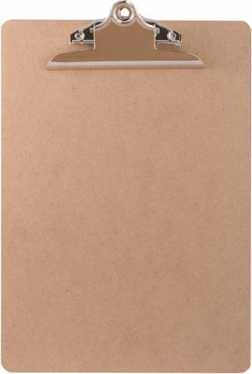 LPC Klembord clipboard hout/mdf/hardboard A4 145 mm butterfly