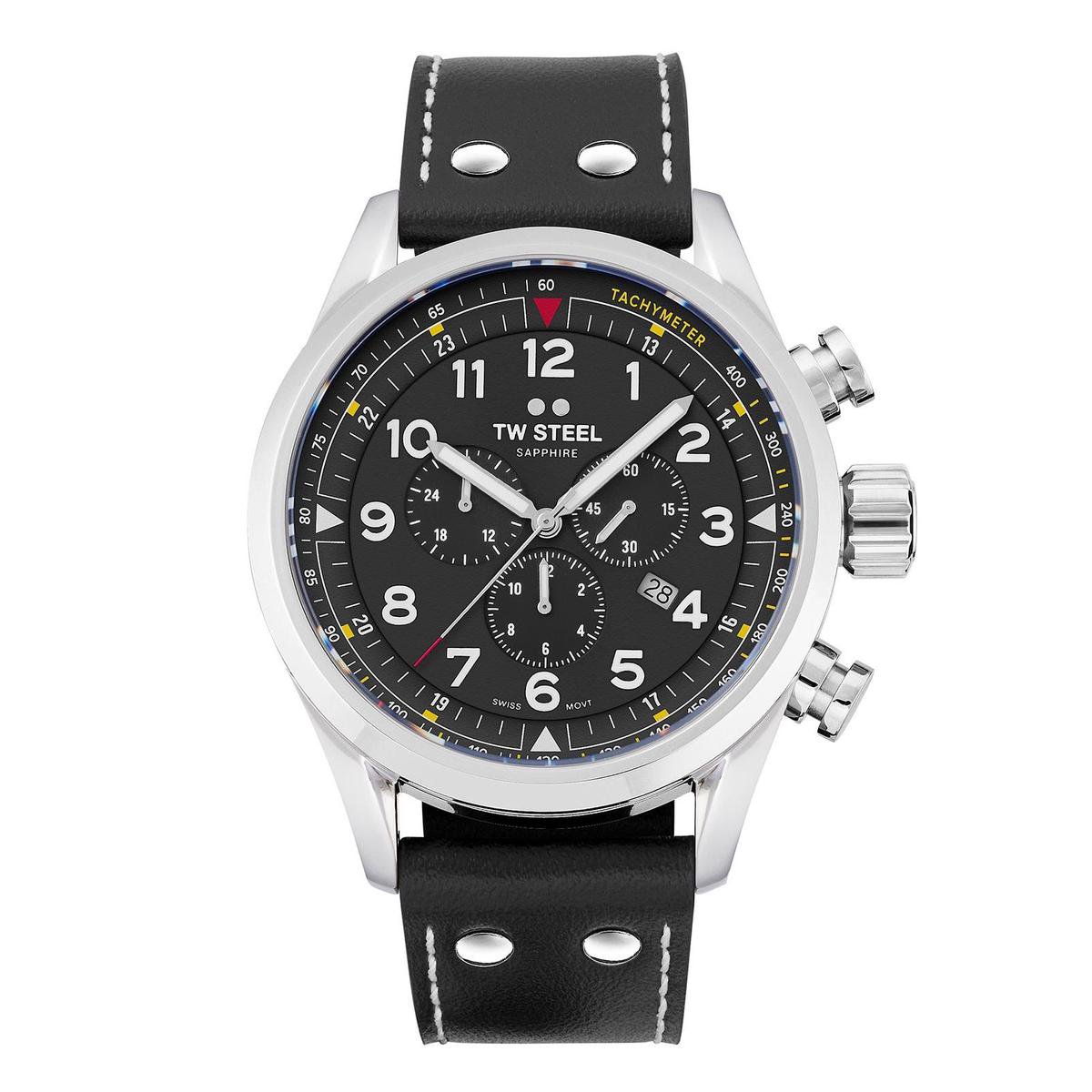 TW Steel TWSVS202 Volante Swiss Chronograaf 48mm