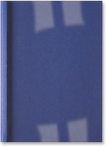 Thermische omslag gbc a4 1.5mm linnen donkerblauw | Doos a 100 stuk
