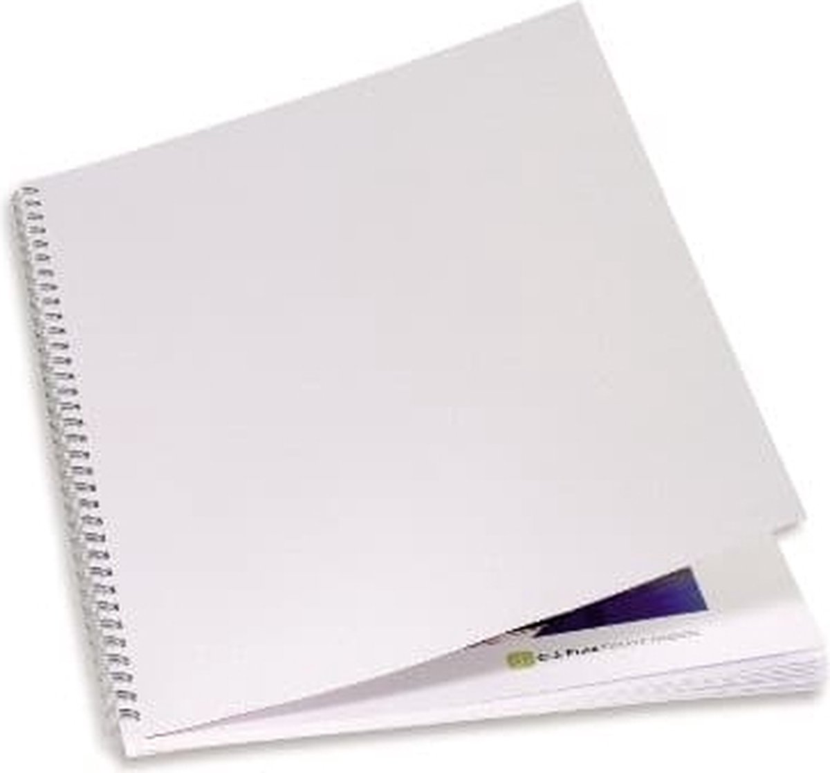 gbc dekblad linenweave din a4 250gr wit thumbnail 4