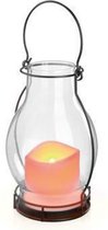 Tafellamp Glas - Deco Dream - Zonne-energie