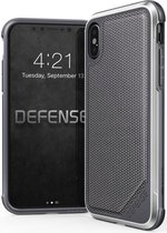 X-Doria Defense Lux cover - zwart ballistic nylon - voor iPhone X