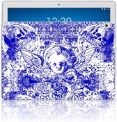 Tablet BackCover Lenovo Tab P10 Angel Skull Blue