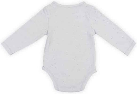 Jollein romper lange mouw Mini dots soft grey van Jollein — afbeelding 3