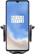 Shop4 - OnePlus 7T Autohouder Verstelbare CD Houder Zwart met Draaiklem Zwart